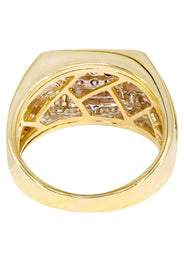 Mens Diamond Ring / Pinky Diamond Ring| 0.64 Carats