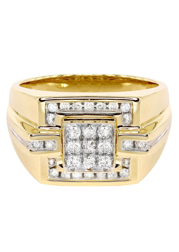 Mens Diamond Ring / Pinky Diamond Ring| 0.64 Carats