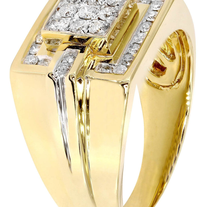 Mens Diamond Ring / Pinky Diamond Ring| 0.64 Carats