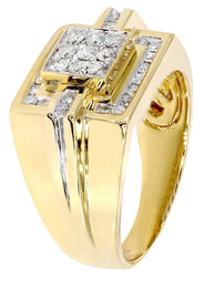 Mens Diamond Ring / Pinky Diamond Ring| 0.64 Carats