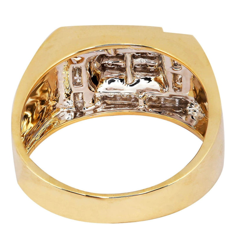 Mens Diamond Ring / Pinky Diamond Ring| 0.33 Carats