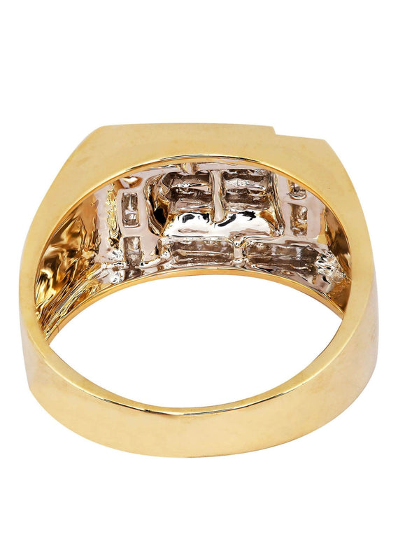 Mens Diamond Ring / Pinky Diamond Ring| 0.33 Carats