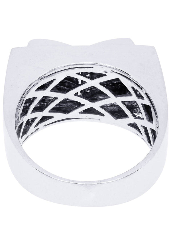 White Gold Mens Diamond Ring| 1.02 Carats| 13.47 Grams