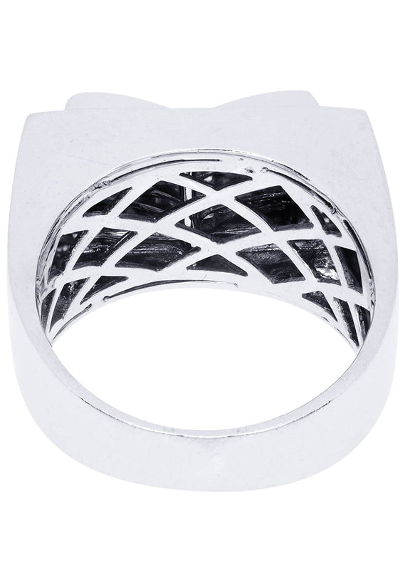 White Gold Mens Diamond Ring| 1.02 Carats| 13.47 Grams