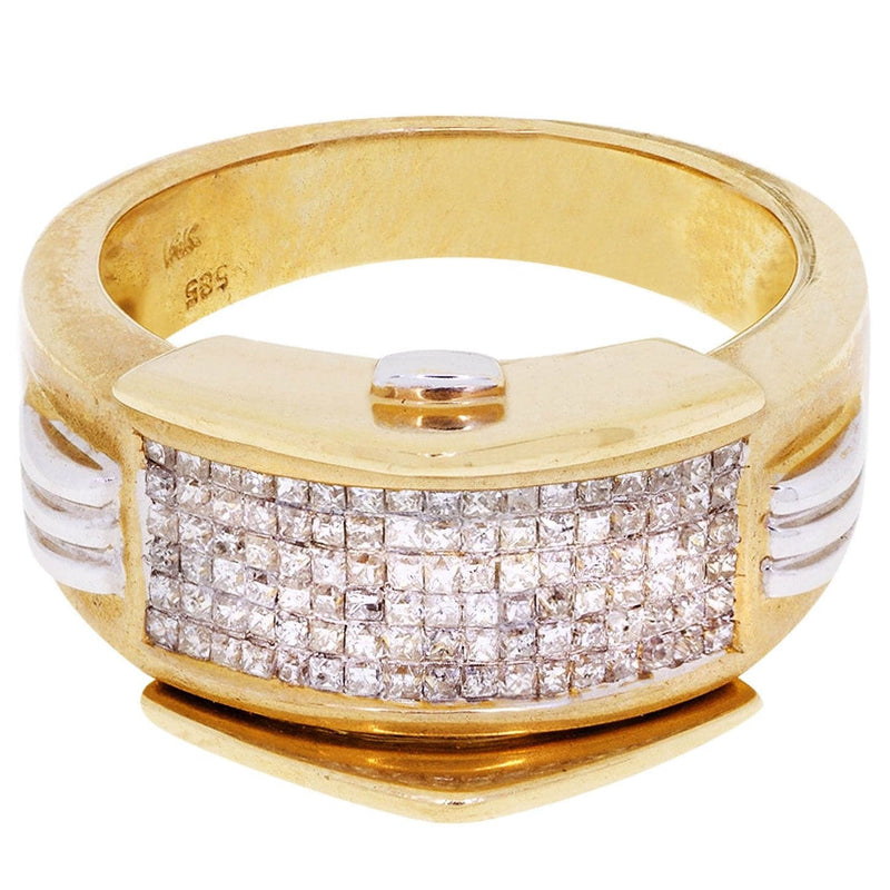 Mens Diamond Ring / Pinky Diamond Ring| 1.25 Carats