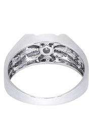 White Gold Mens Diamond Ring| 0.42 Carats| 6.67 Grams