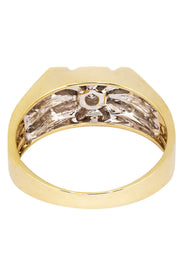 Mens Diamond Ring / Pinky Diamond Ring| 0.44 Carats
