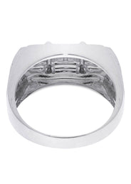 White Gold Mens Diamond Ring| 0.18 Carats| 6.57 Grams