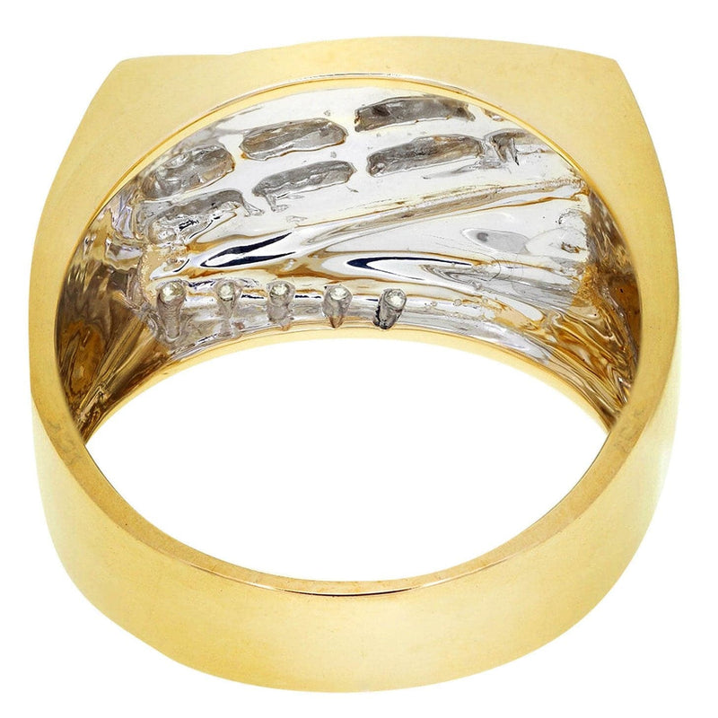 Mens Diamond Ring / Pinky Diamond Ring| 0.44 Carats