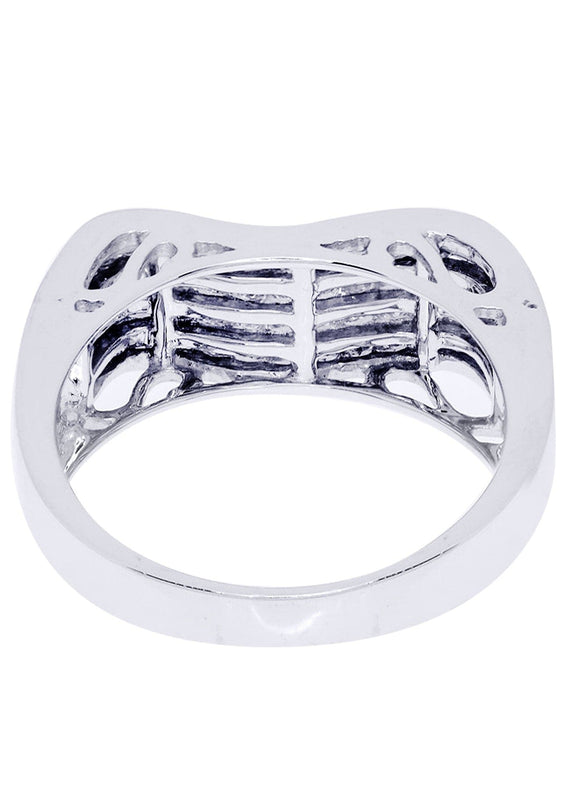 White Gold Mens Diamond Ring| 1.57 Carats| 6.28 Grams
