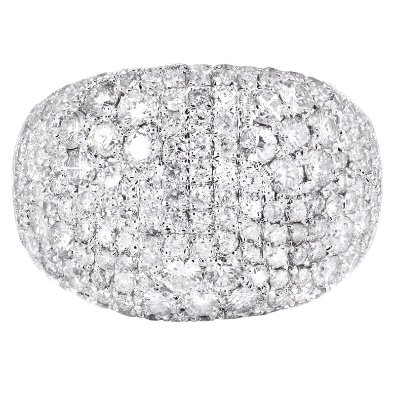 14K Ladies Diamond Cocktail Ring | 3.67 Carats | 8.9 Grams