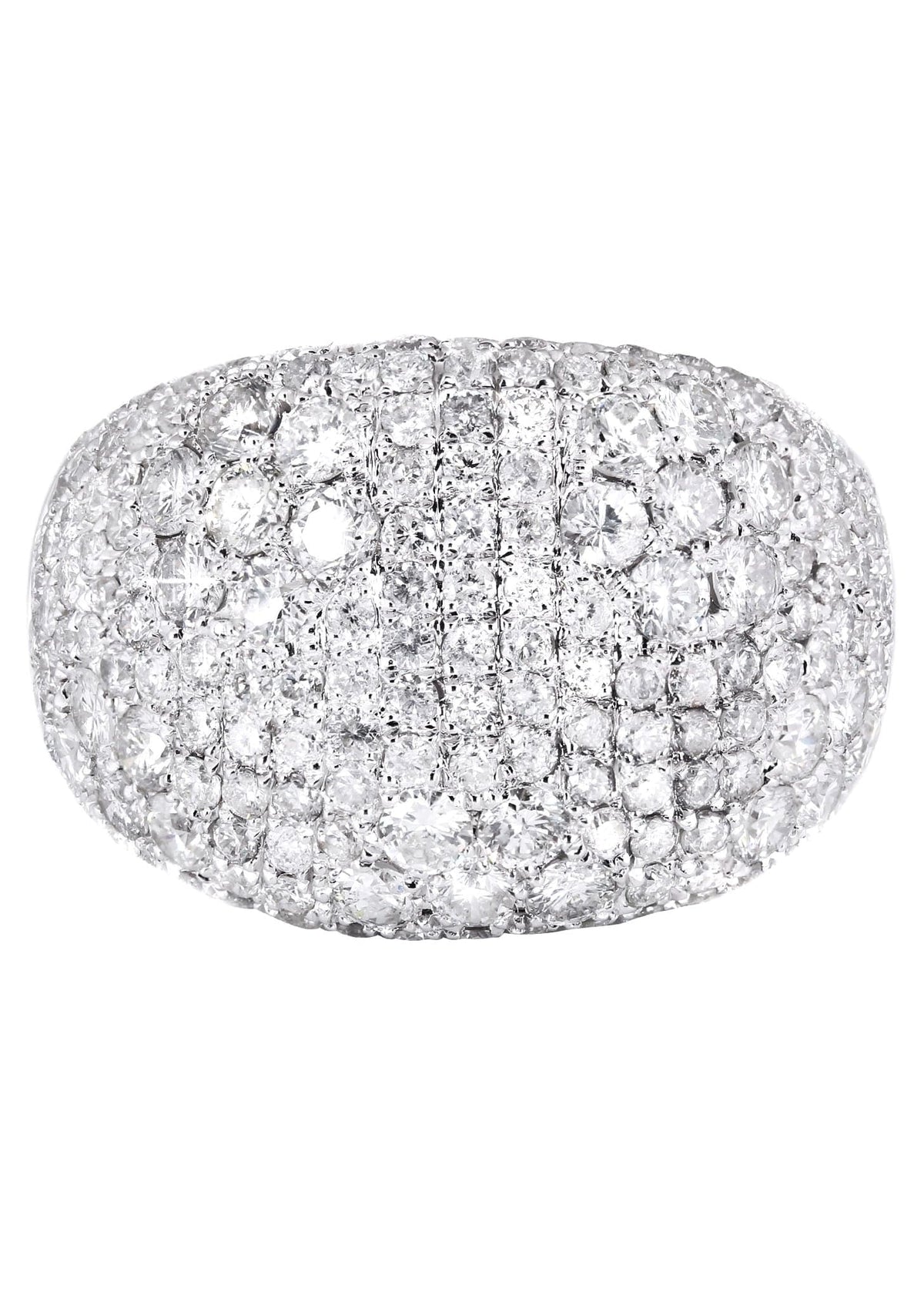 14K Ladies Diamond Cocktail Ring | 3.67 Carats | 8.9 Grams