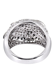 14K Ladies Black Diamond Cocktail Ring | 2.32 Carats | 9.35 Grams