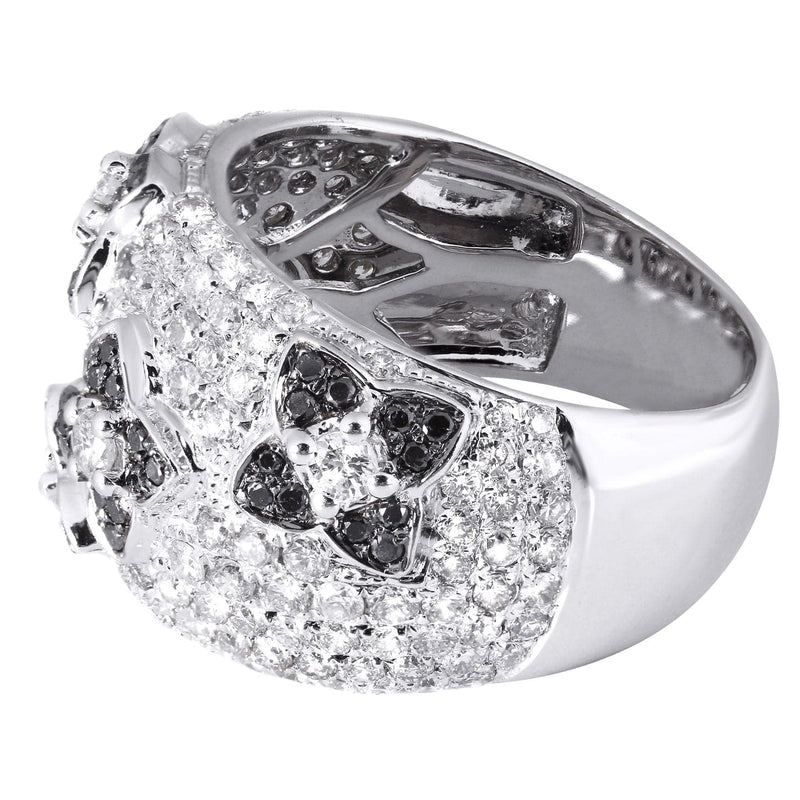 14K Ladies Black Diamond Cocktail Ring | 2.07 Carats | 11.66 Grams