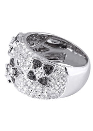 14K Ladies Black Diamond Cocktail Ring | 2.07 Carats | 11.66 Grams