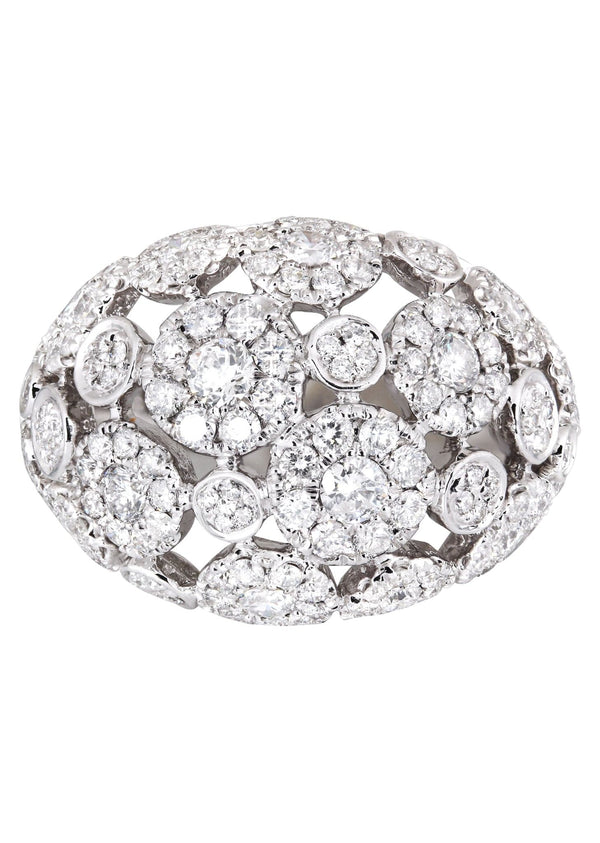 14K Ladies Diamond Cocktail Ring | 2.75 Carats | 9.88 Grams