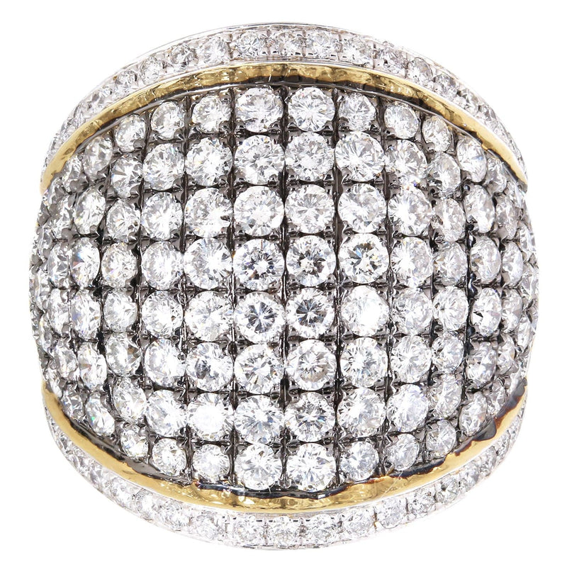 14K Ladies Diamond Cocktail Ring | 4.99 Carats | 13.23 Grams