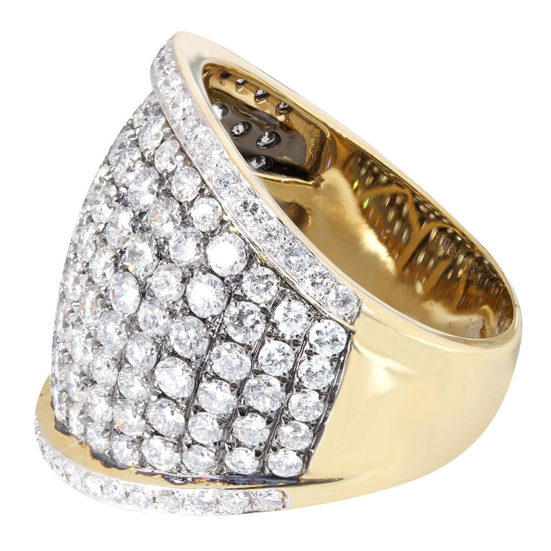 14K Ladies Diamond Cocktail Ring | 4.99 Carats | 13.23 Grams