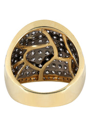 14K Ladies Diamond Cocktail Ring | 4.99 Carats | 13.23 Grams
