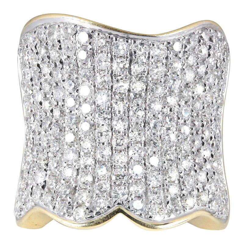 14K Ladies Diamond Cocktail Ring | 4.30 Carats | 16.69 Grams