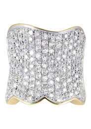 14K Ladies Diamond Cocktail Ring | 4.30 Carats | 16.69 Grams