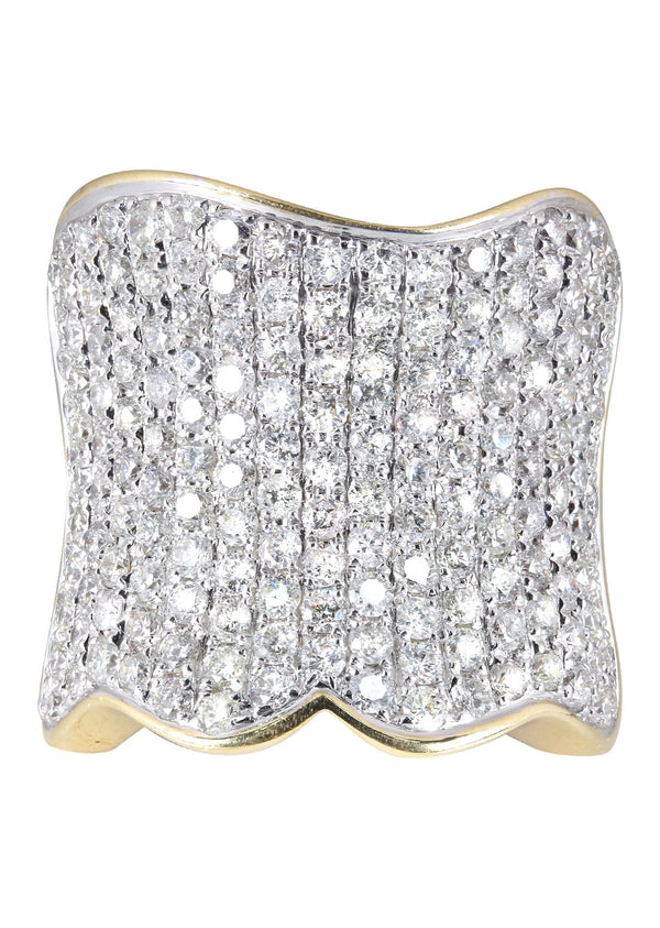 14K Ladies Diamond Cocktail Ring | 4.30 Carats | 16.69 Grams