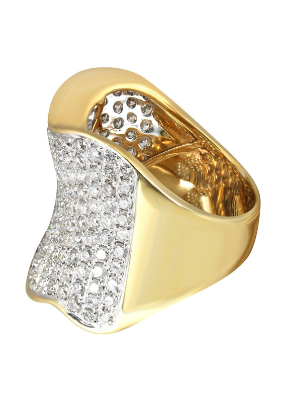 14K Ladies Diamond Cocktail Ring | 4.30 Carats | 16.69 Grams