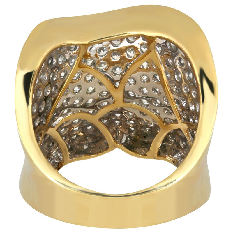 14K Ladies Diamond Cocktail Ring | 4.30 Carats | 16.69 Grams