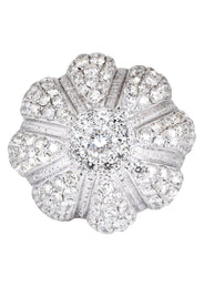 14K Ladies Diamond Cocktail Ring | 5.45 Carats | 16.81 Grams