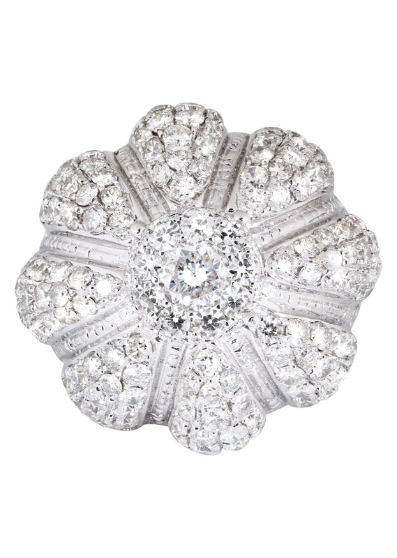 14K Ladies Diamond Cocktail Ring | 5.45 Carats | 16.81 Grams