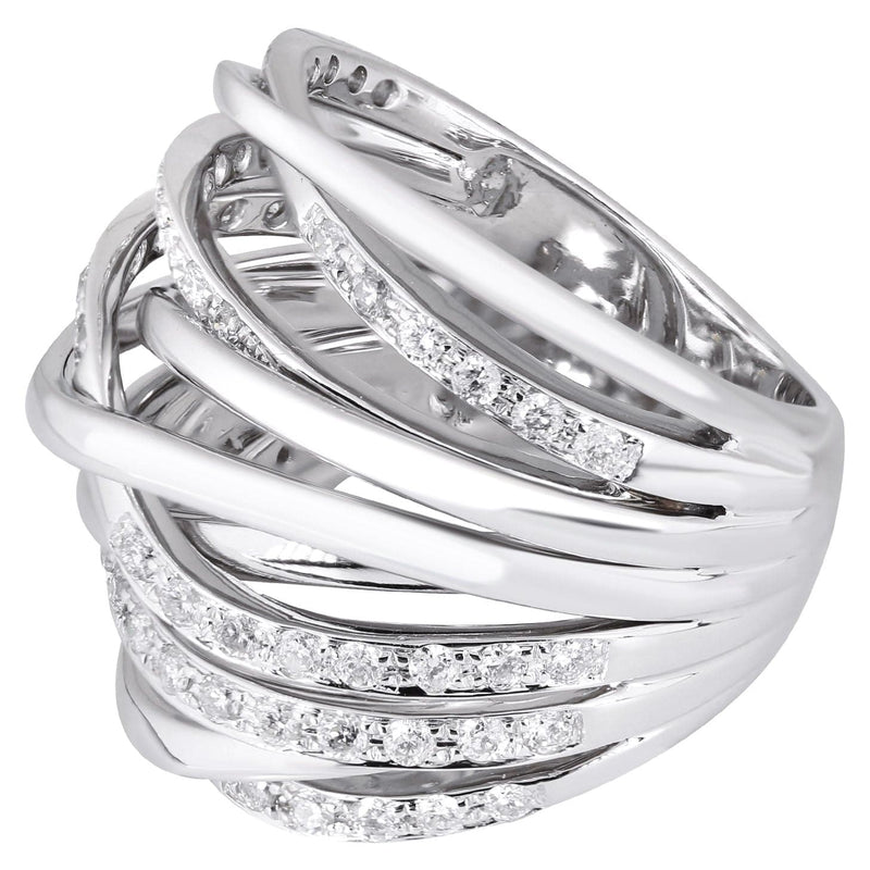 14K Ladies Diamond Cocktail Ring | 1.00 Carats | 15.61 Grams