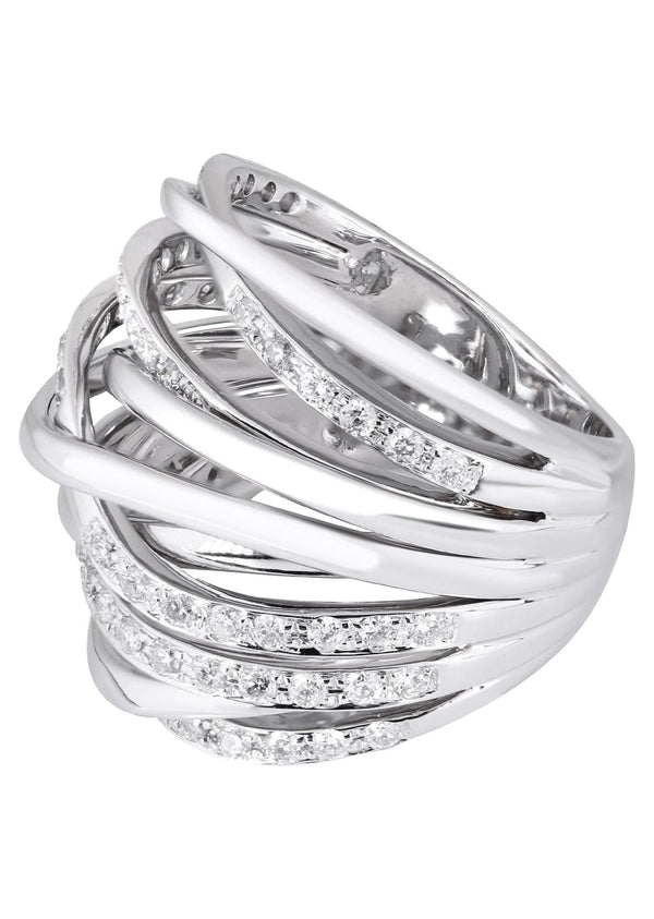 14K Ladies Diamond Cocktail Ring | 1.00 Carats | 15.61 Grams