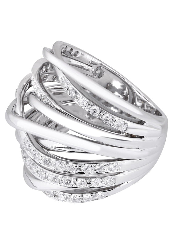 14K Ladies Diamond Cocktail Ring | 1.00 Carats | 15.61 Grams