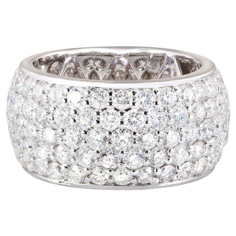 14K Ladies Diamond Cocktail Ring | 6.22 Carats | 10.75 Grams