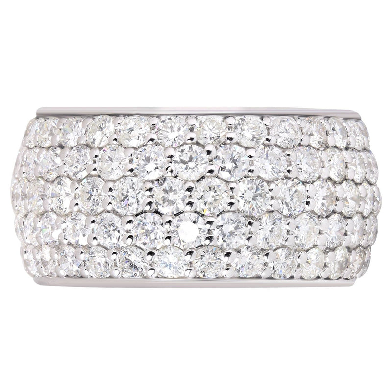 14K Ladies Diamond Cocktail Ring | 6.22 Carats | 10.75 Grams