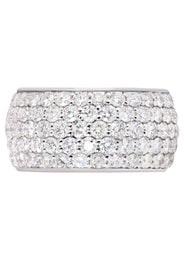14K Ladies Diamond Cocktail Ring | 6.22 Carats | 10.75 Grams