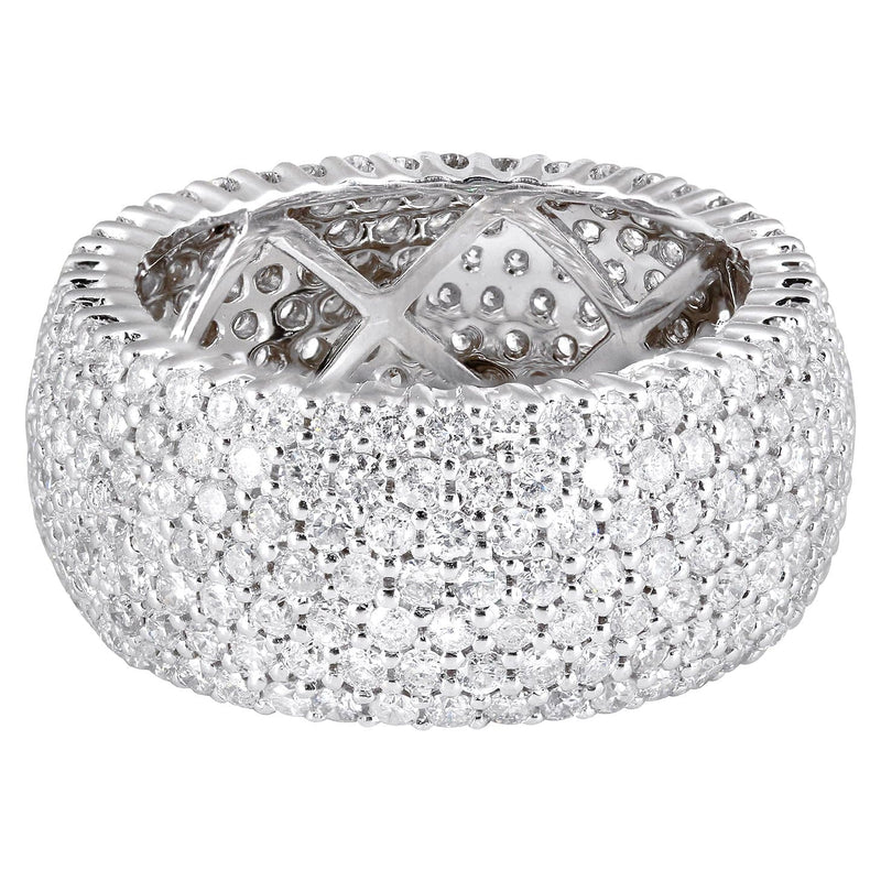 14K Ladies Diamond Cocktail Ring | 3.99 Carats | 9.84 Grams