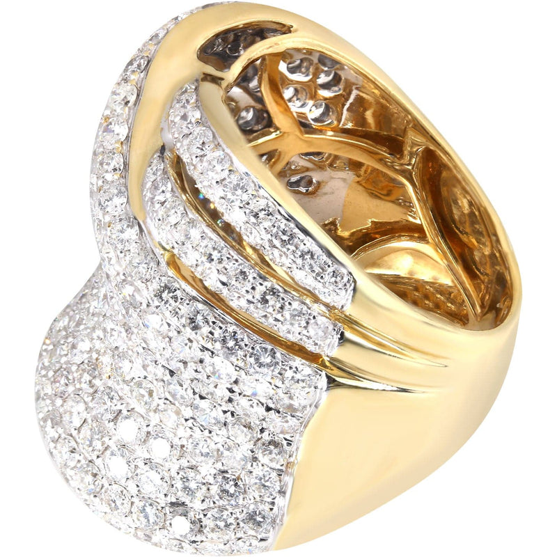 14K Ladies Diamond Cocktail Ring | 5.13 Carats | 16.3 Grams