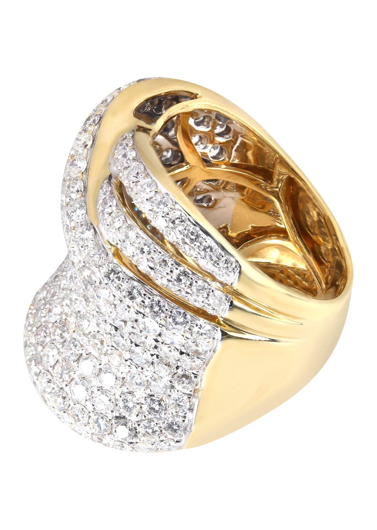 14K Ladies Diamond Cocktail Ring | 5.13 Carats | 16.3 Grams