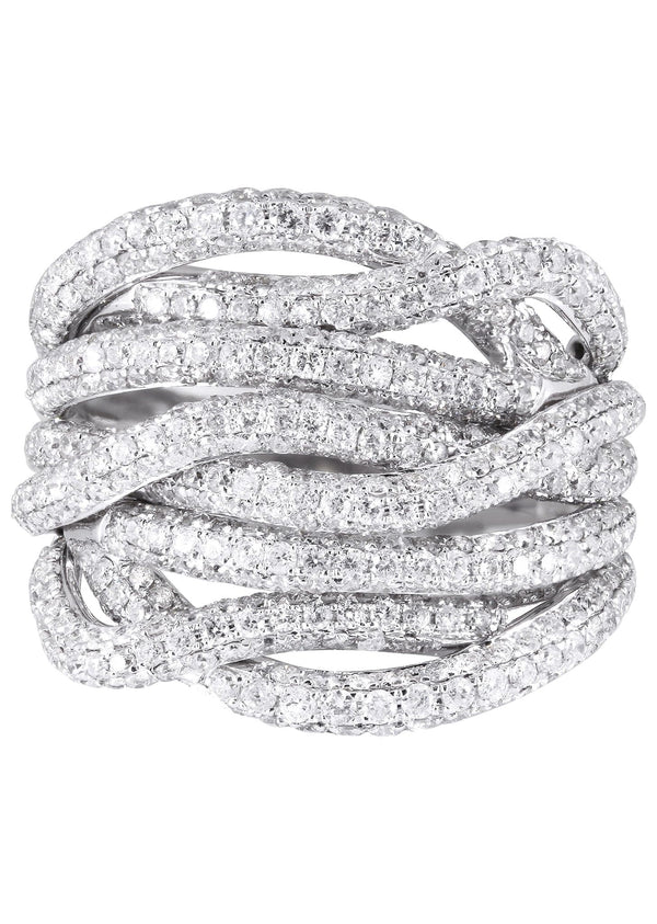 14K Ladies Diamond Cocktail Ring | 3.33 Carats | 10.74 Grams