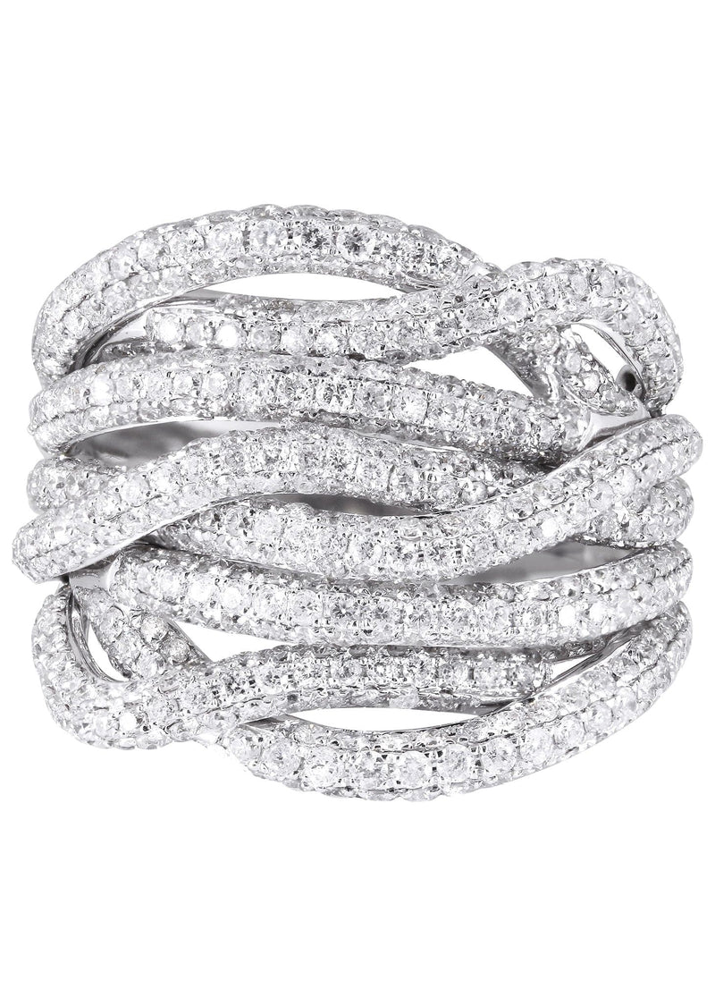14K Ladies Diamond Cocktail Ring | 3.33 Carats | 10.74 Grams