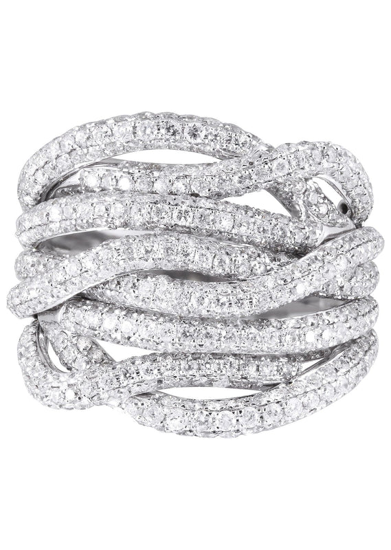 14K Ladies Diamond Cocktail Ring | 3.33 Carats | 10.74 Grams