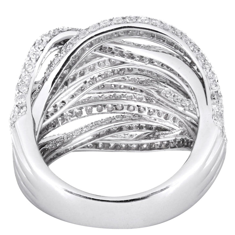 14K Ladies Diamond Cocktail Ring | 3.33 Carats | 10.74 Grams