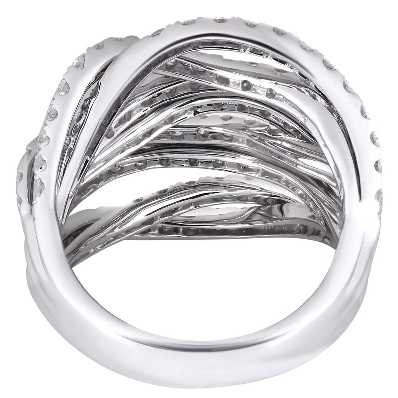 14K Ladies Diamond Cocktail Ring | 2.38 Carats | 9.63 Grams