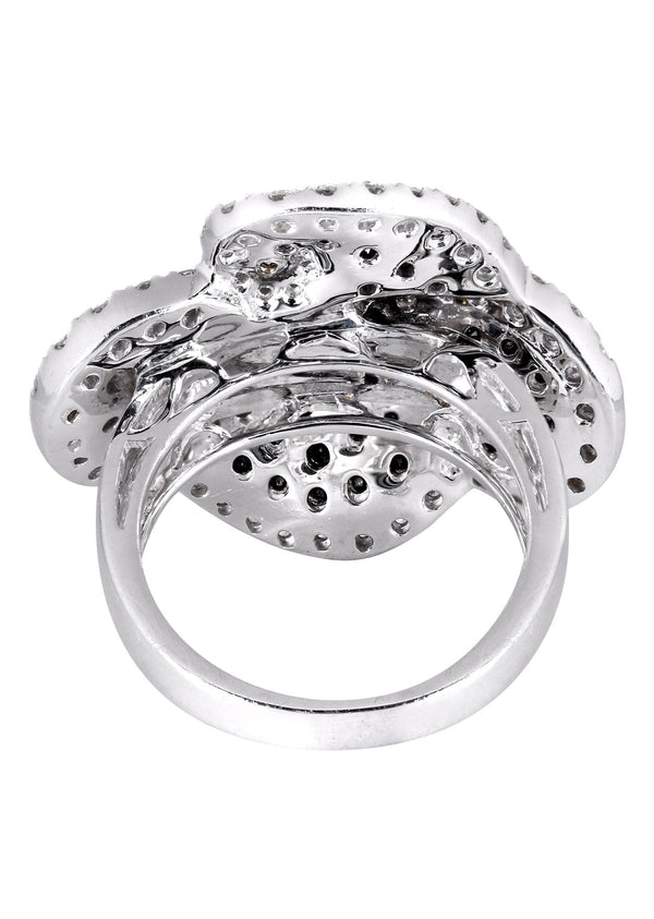 14K Ladies Black Diamond Cocktail Ring | 2.71 Carats | 10.75 Grams