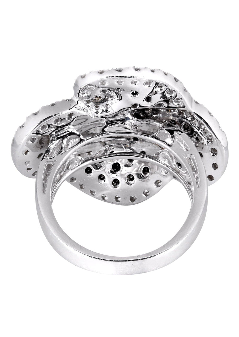 14K Ladies Black Diamond Cocktail Ring | 2.71 Carats | 10.75 Grams