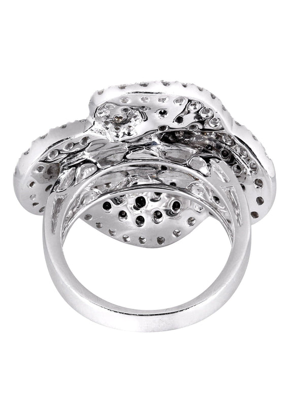 14K Ladies Black Diamond Cocktail Ring | 2.71 Carats | 10.75 Grams