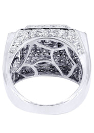 White Gold Mens Diamond Ring| 3.75 Carats| 14.41 Grams
