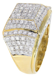 Mens Diamond Ring / Pinky Diamond Ring| 4.09 Carats