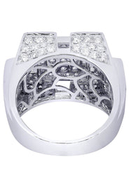 White Gold Mens Diamond Ring| 3.16 Carats| 13.49 Grams